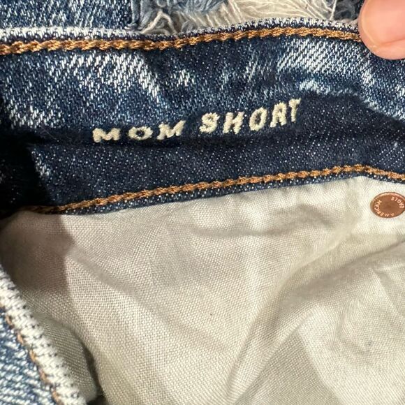 American Eagle Mom Shorts High Rise Distressed Women’s 2 - Picture 5 of 5